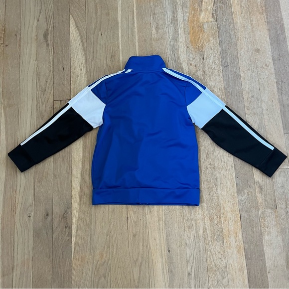 Kids black and blue adidas track suit set - Picture 5 of 7